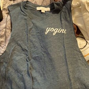 Spiritual gangster crop tank top (used)